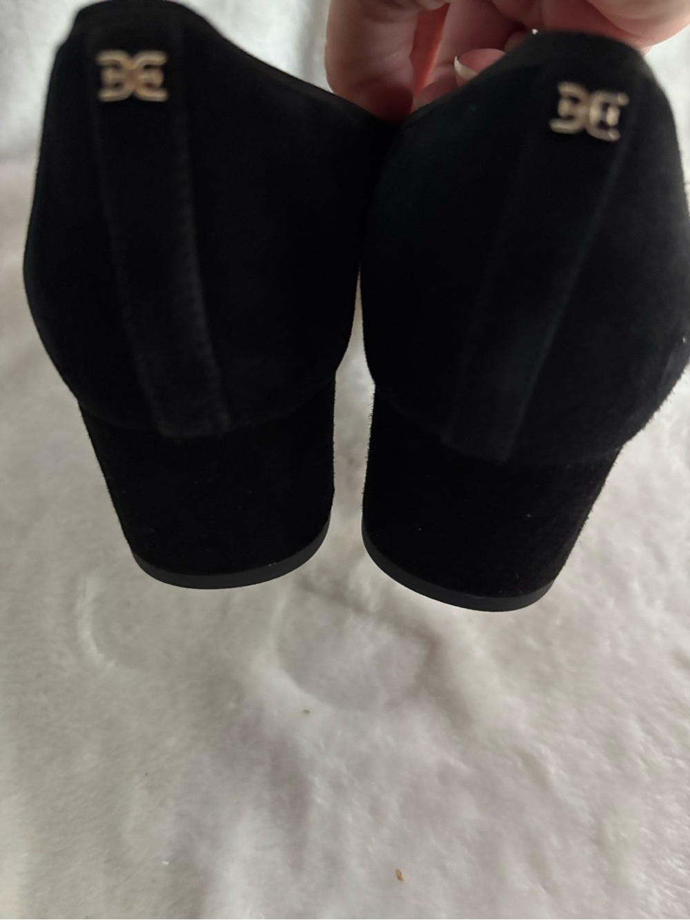 Sam Edelman Rinda Pointed Almond Toe Ballet Low Heel Pumps Black Size 10 - Picture 10 of 14